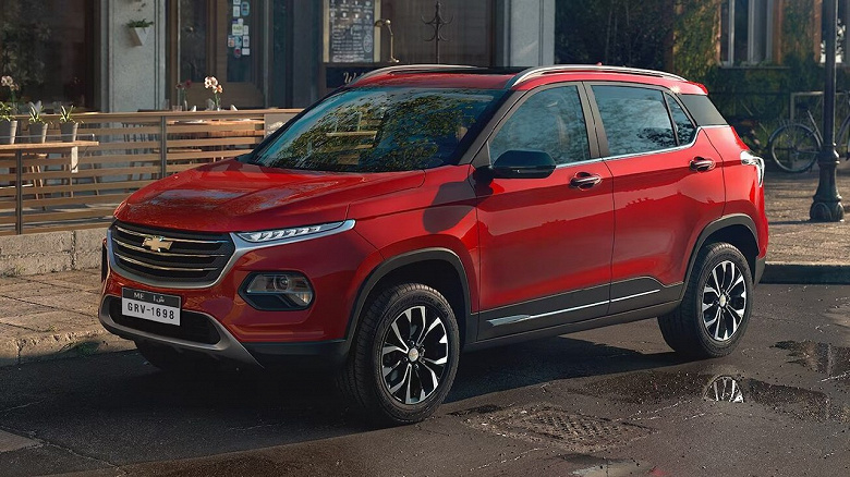 Chevrolet Groove 2023 года появился в российских автосалонах