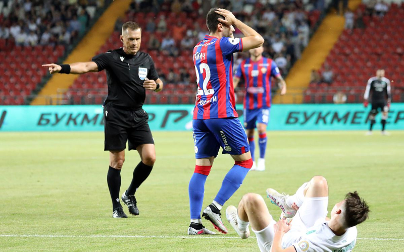 ЦСКА победил &laquo;Ахмат&raquo; в матче с рекордными пятью пенальти