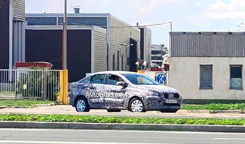 Lada Iskra 2024 года сфотографировали на испытаниях