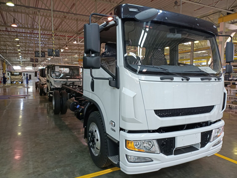 "Автотор" случайно опубликовал фото нового грузовика от Yuejin