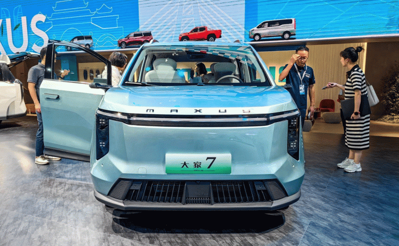 Maxus Dajia 7 2024 года: новый минивэн дебютировал в Китае