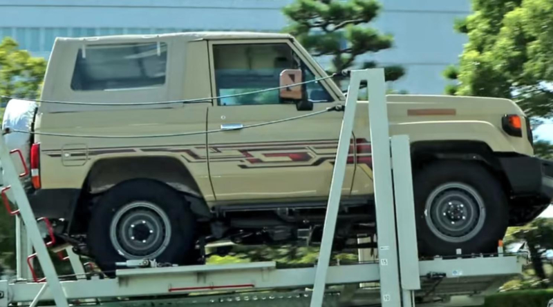 Toyota Land Cruiser 70 2023 с короткой базой попал на фото