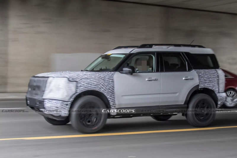 Ford Bronco Sport 2024 замечен на дорожных тестах