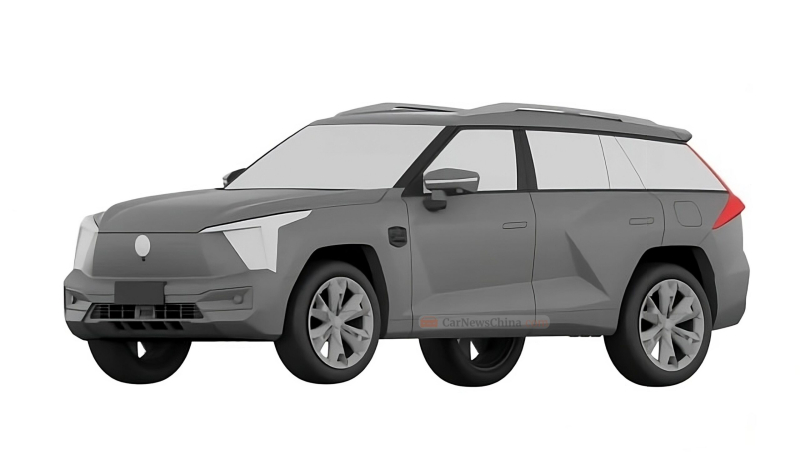 Haval Veyron 2024 показан на первых патентных фото