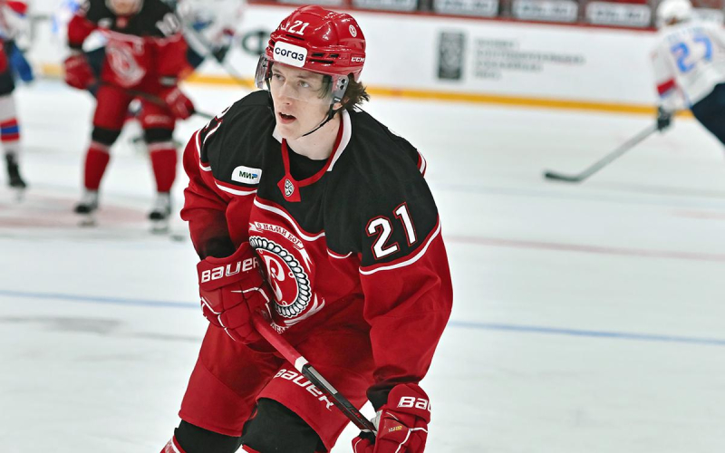 КХЛ отстранила игрока за применение физической силы в отношении судьи