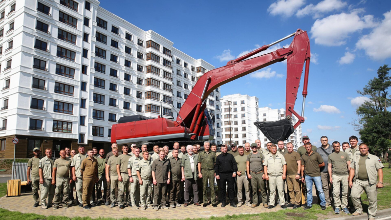 Первый этап строительства медцентра ФМБА в Мариуполе завершен досрочно