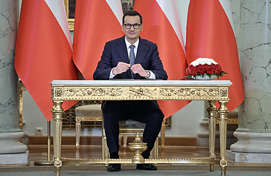 Сейм Польши вынес вотум недоверия правительству Матеуша Моравецкого