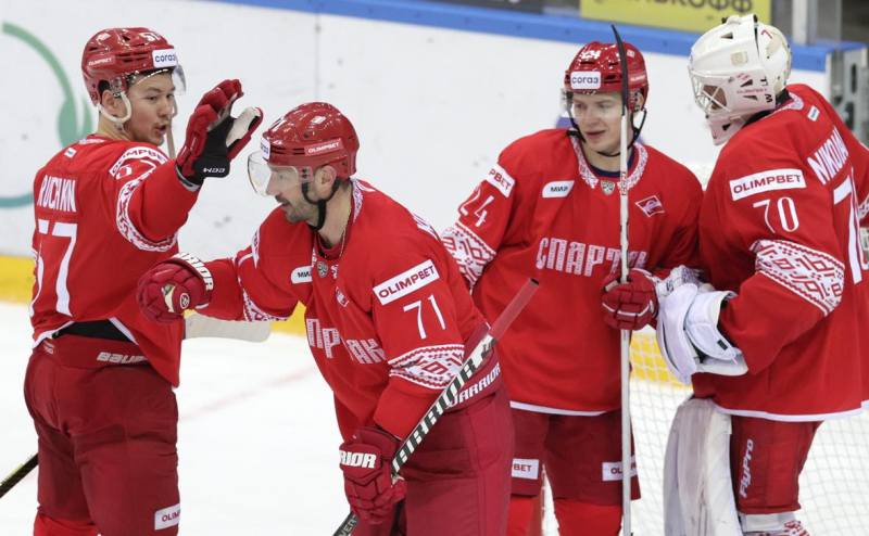 Шайба Ковальчука не спасла &laquo;Спартак&raquo; от первого поражения в шести матчах