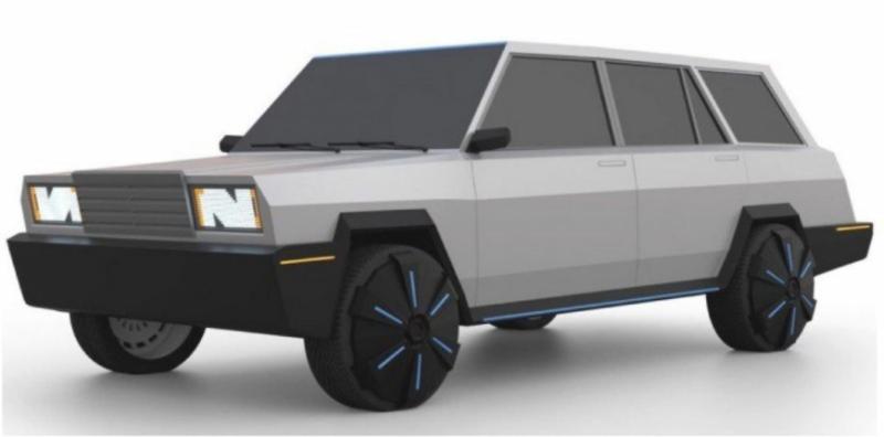 Запатентован дизайн нового электрического ВАЗ-2104