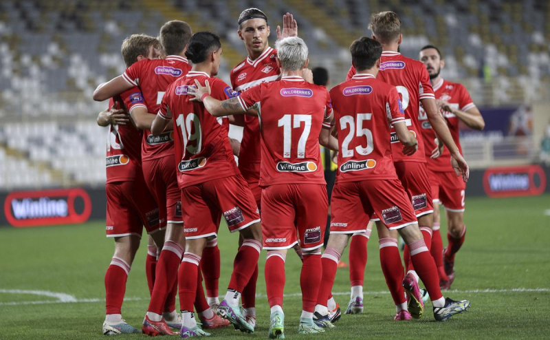 &laquo;Спартак&raquo; разгромил киргизский клуб в товарищеском матче на сборах в ОАЭ