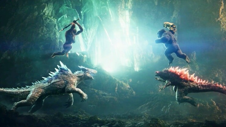 Вот это бойня! Годзилла и Конг лупят врагов в международном трейлере &laquo;Новой империи&raquo;