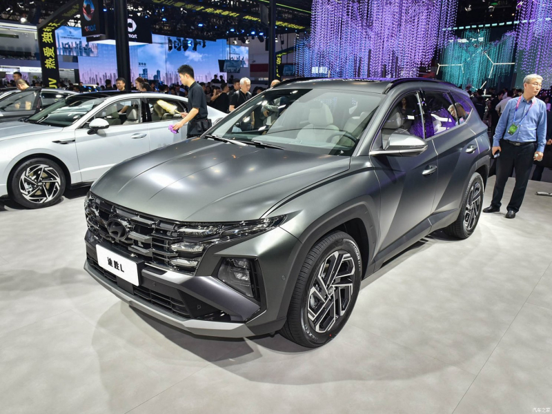 На Пекинском автосалоне представили обновленный Hyundai Tucson L - изменения, который заметит не каждый