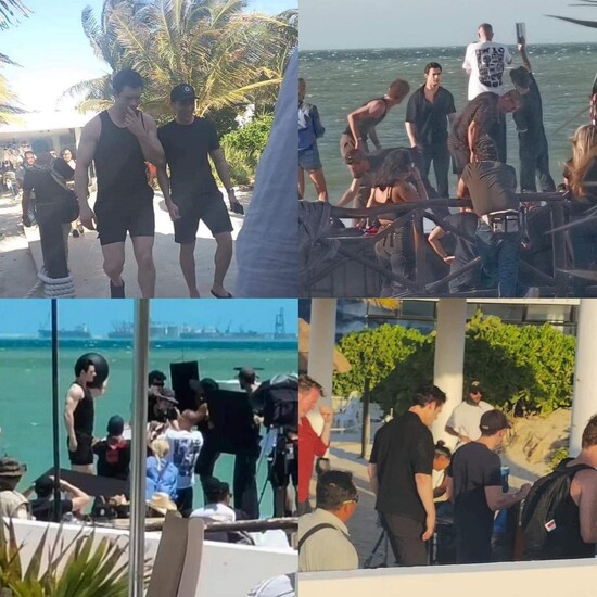 За кадром «Супермена»: Дэвида Коренсвета приняли за Генри Кавилла (фото)