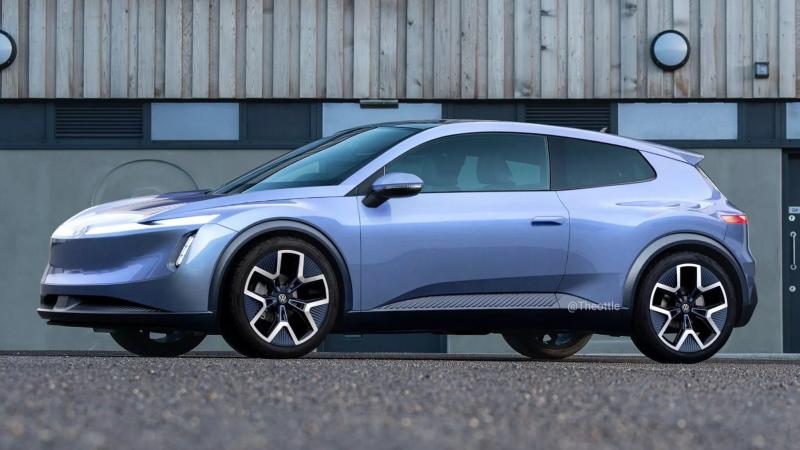 Электрический Volkswagen Sirocco показан на первых рендерах