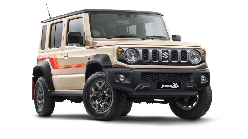 Suzuki Jimny 2024 вышел в новой спецверсии с ретро-графикой