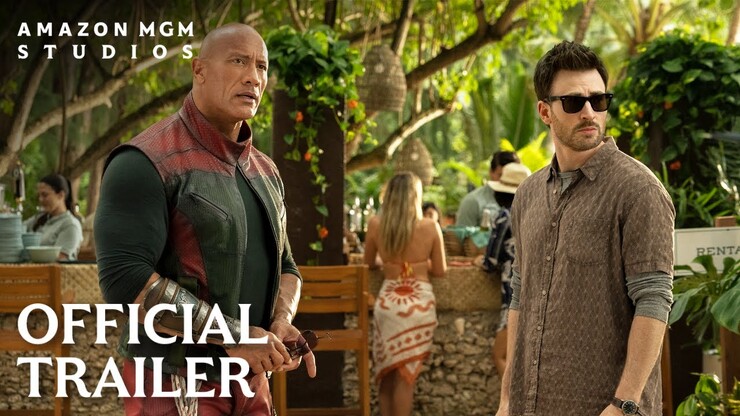 Рождественский экшен с Дуэйном Джонсоном и Крисом Эвансом в трейлере фильма &laquo;Красный&raquo;