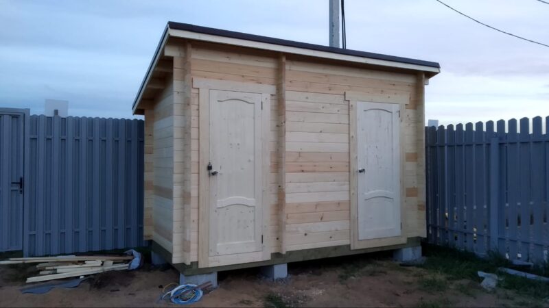 Готовые хозблоки для дачи: Комфорт, удобство и экономия времени