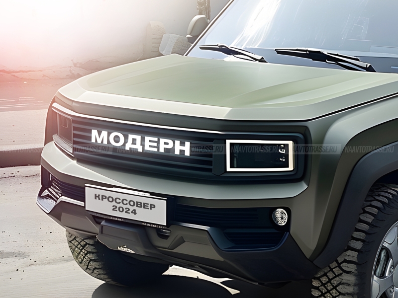 ВАЗ-2121 Нива Модерн 2024: внедорожник показали на фото